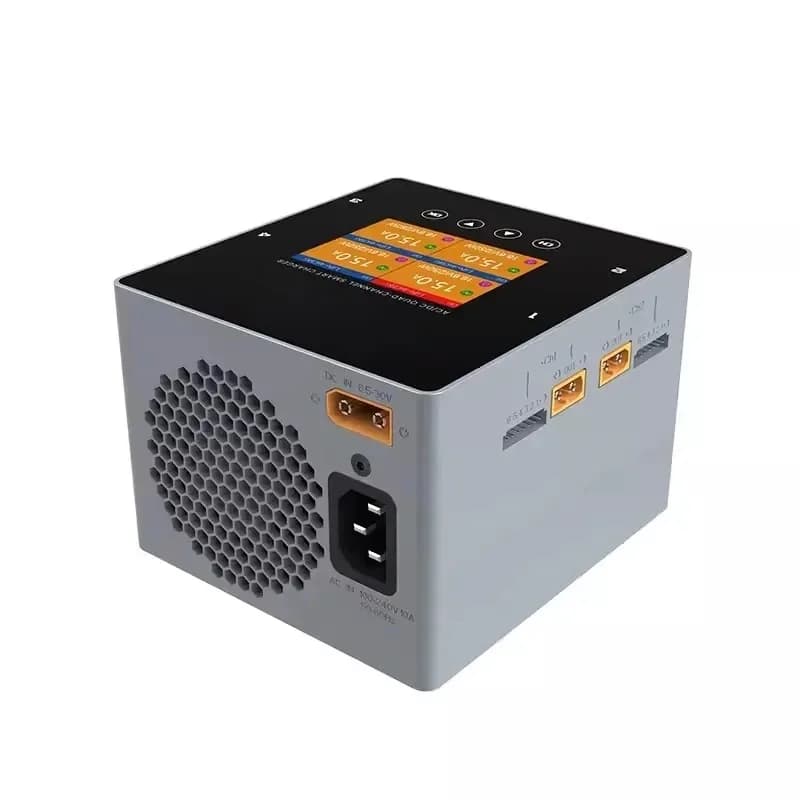 HOTA F6+ AC/DC AC500W DC250Wx4 15Ax4 Smart Balance Charger for Lipo LiIon NiMH Battery 3