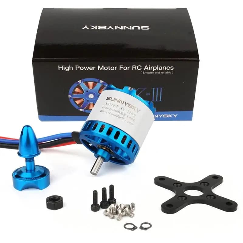 SUNNYSKY X3520-III X3530-III 560KV Brushless Motor with Box for RC Quadcopter Airplanes Fixed Wing Plane O 5