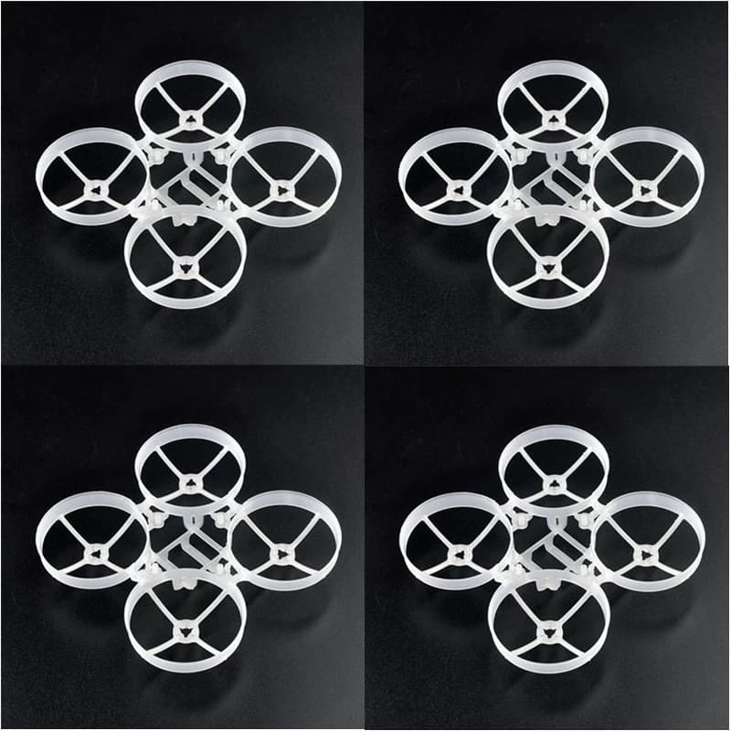 4PCS Happymodel Moblite7 Mobula7 75mm V4 Update version whoop Frame Kit more durable /low position FC mounted /no block USB.
