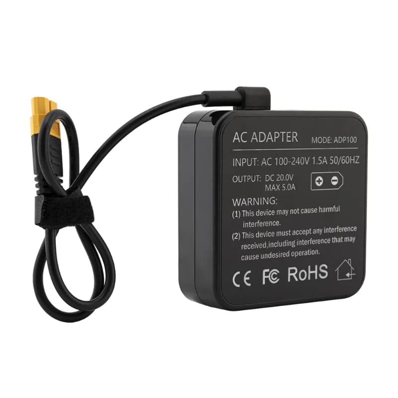 ToolkitRC ADP100 Power Supply Unit Adapter For Rc FPV Car Lipo LiHV NiMh Battery Balance Charger XT60 Output 6