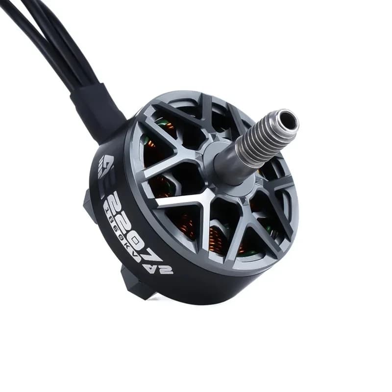 AxisFlying AE2207 V2 Brushless Motor 1860KV 1960KV 4-6S Lipo 5mm Shaft for 5inch FPV Drone Compatible with Flower Fly Models 2