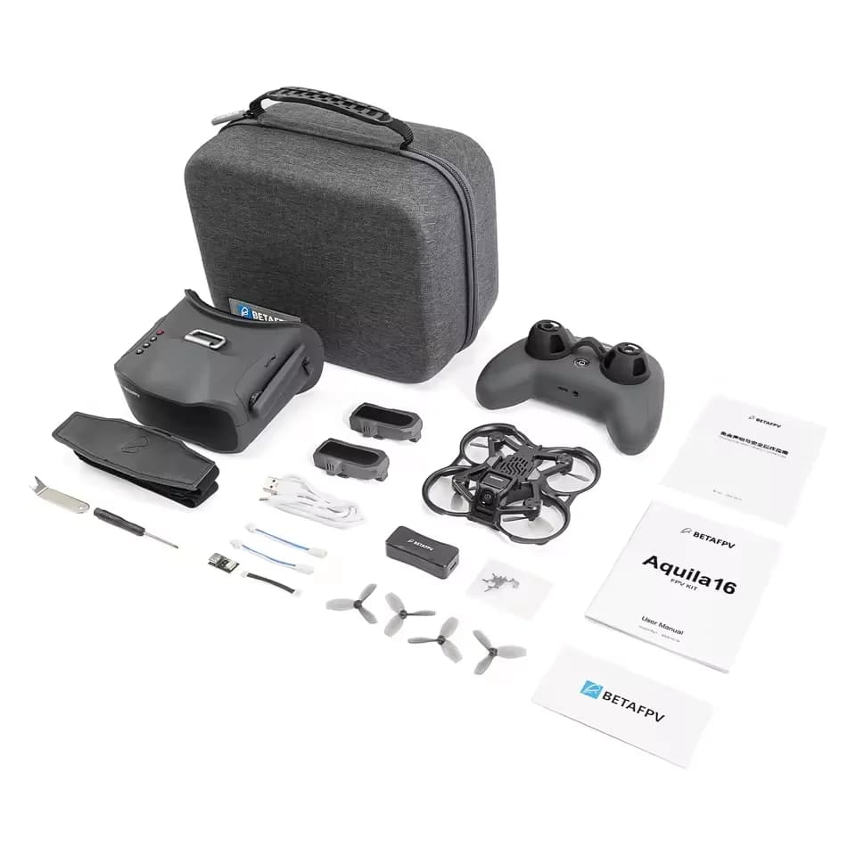 BETAFPV Aquila16 FPV Kit/Only Brushless Quadcopter with Aquila16 V1.0 Flight Controller and ELRS 2.4G 3.0 Version Receiver 5