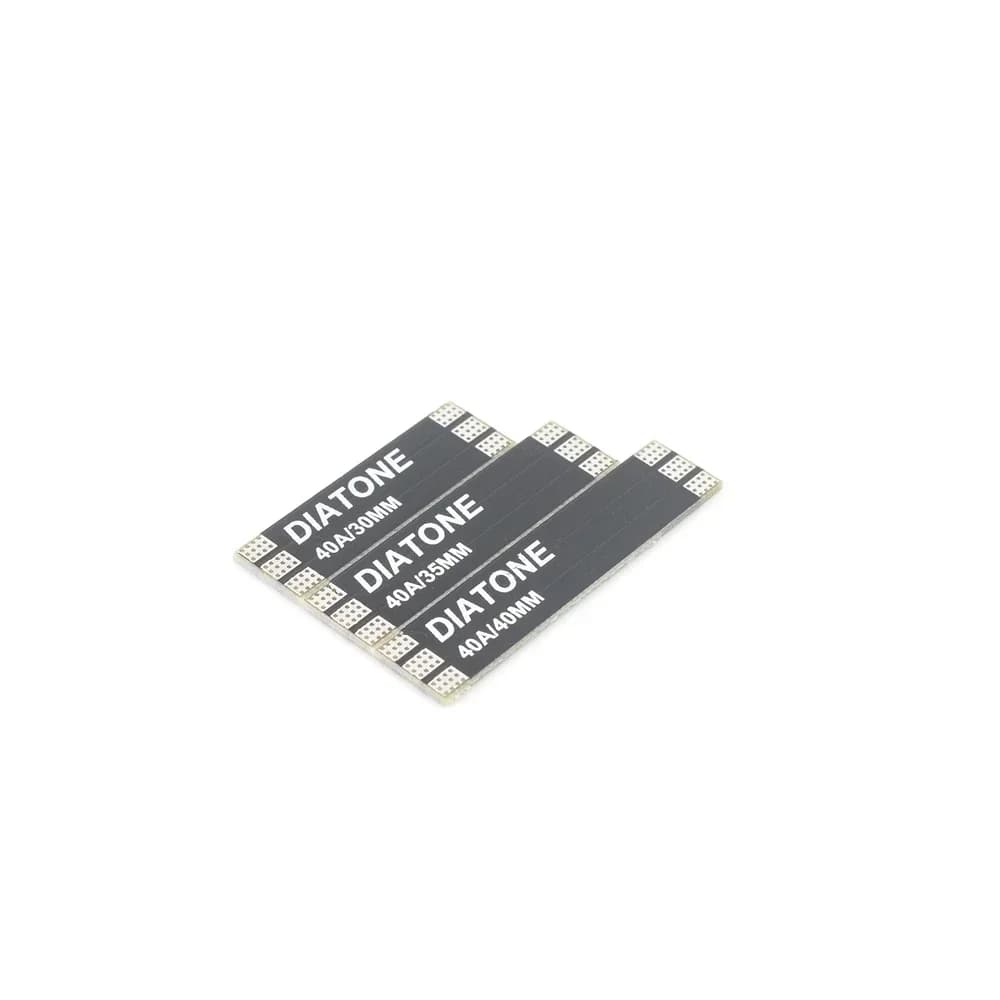 24PCS DIATONE ESC Power Distribution Board 3-6S Motor Wires Extension Plate 30X9mm 35X9mm 40X9mm 4