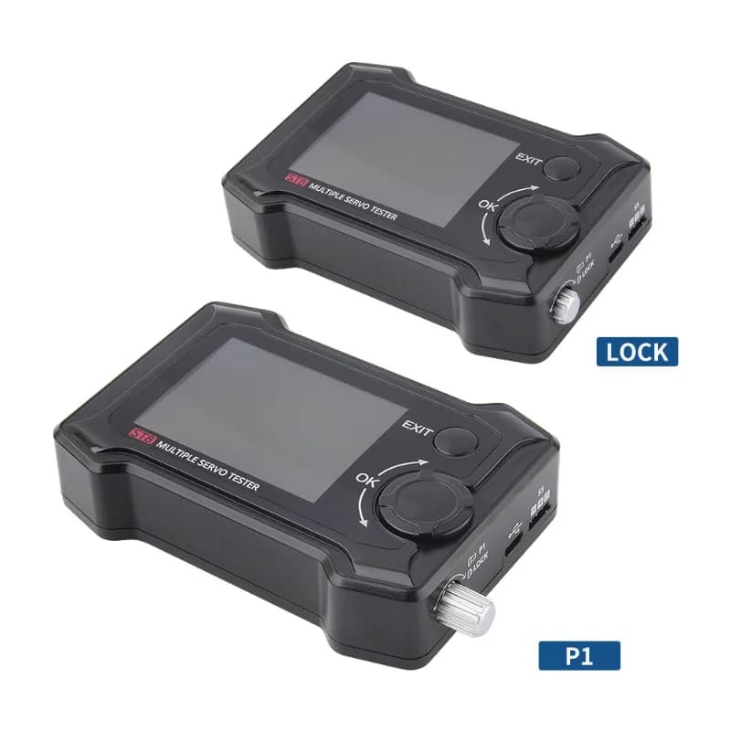 ToolkitRC ST8 8-Channel Servo Tester PWM, PPM, SBUS 4 Independent Interface Signal Test For RC Servo 5