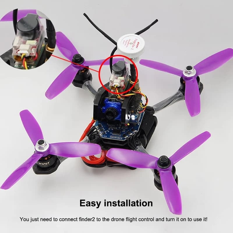 Vifly Finder2 Drone with High Volume Buzzer And Built-in Light Sensor FPV Support for Fixed Wing Aircraft 4