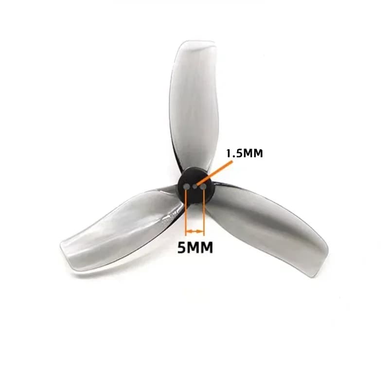HQProp Duct 90mm 3-blade T90mmX3 CW CCW 3.5inch Grey Propeller Poly Carbonate RC Cinewhoop Ducted Drones Racing Quadcopter 2
