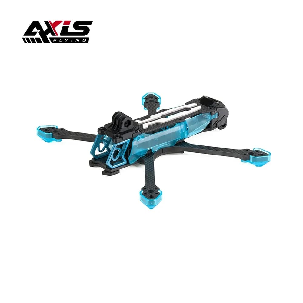 Axisflying Manta 5 SE V2 Kit, 5 Inch Squashed X FPV Racing Freestyle Drone Frame for Long Range & Acro Flying 2