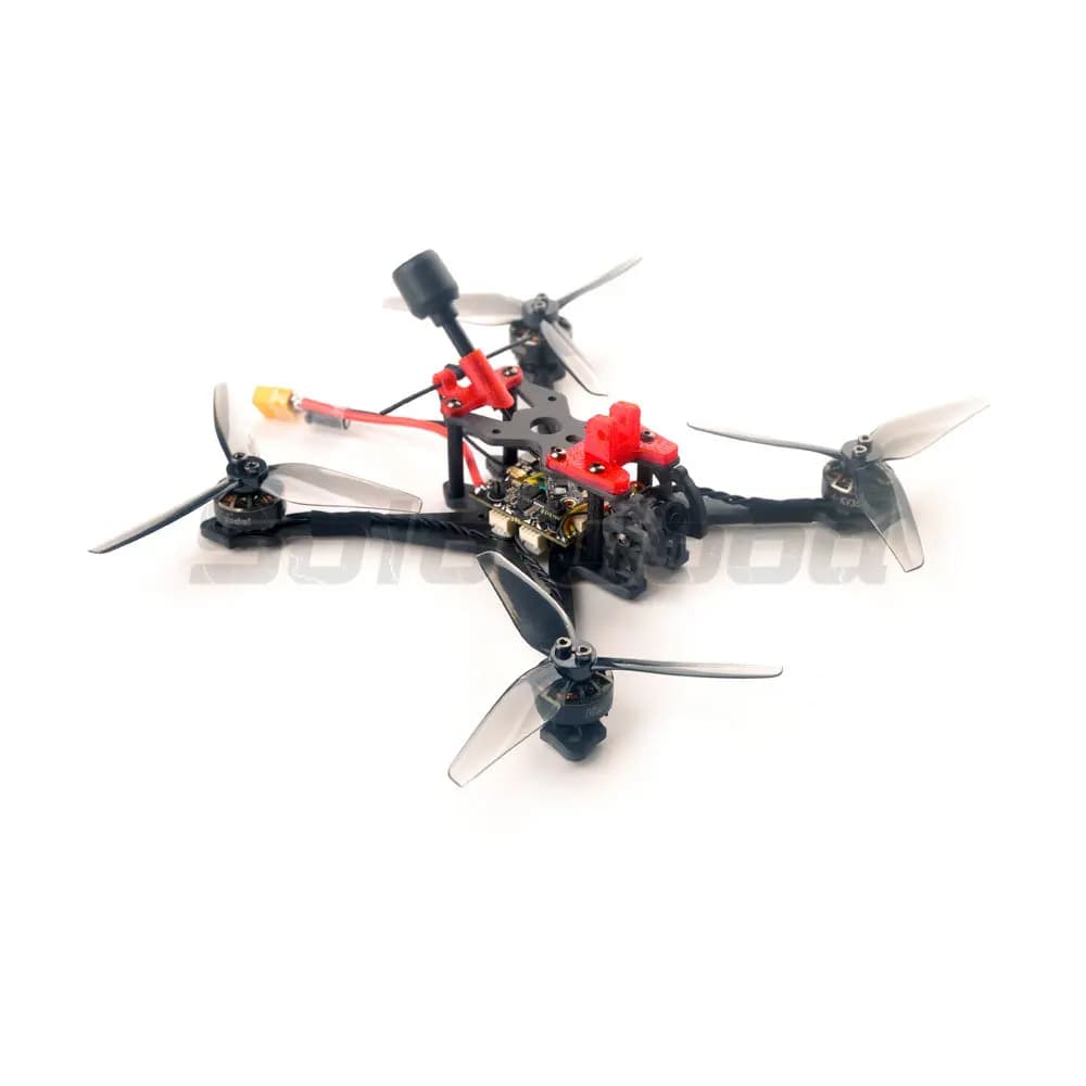 HappyModel Crux35 ELRS V2 CrazyF411 ELRS AIO URAT OVX303 300mW Caddx Ant 1200TVL EX1404 KV3500 4S 3.5inch FPV Freestyle Drone 2
