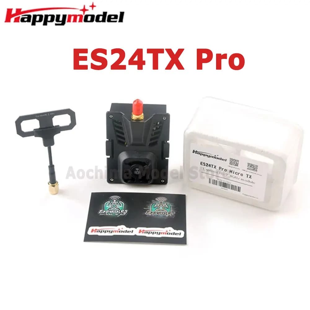 HappyModel ES24TX Pro 1000mW 2.4G ExpressLRS ELRS Micro TX Module with Cooling Fan RGB LED Module for RC Airplane FPV Drone 2