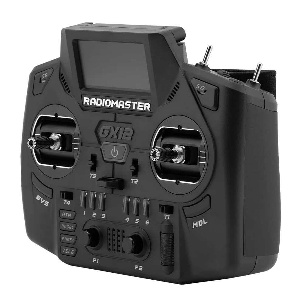Radiomaster GX12 ELRS 2.4GHz / 900MHz Dual-Band 1000Hz 3D Digital CNC Hall Gimbal Gemini-X EXpressLRS Radio Controller M2 3
