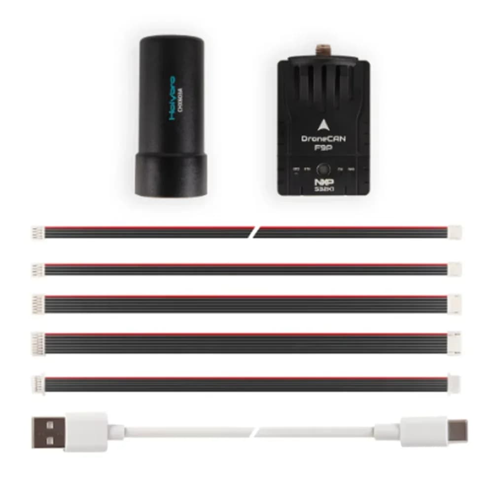 Holybro DroneCAN H-RTK F9P Helical GNSS System High-Precision Positioning for RC Quadcopter & Airplane Drones Accessories