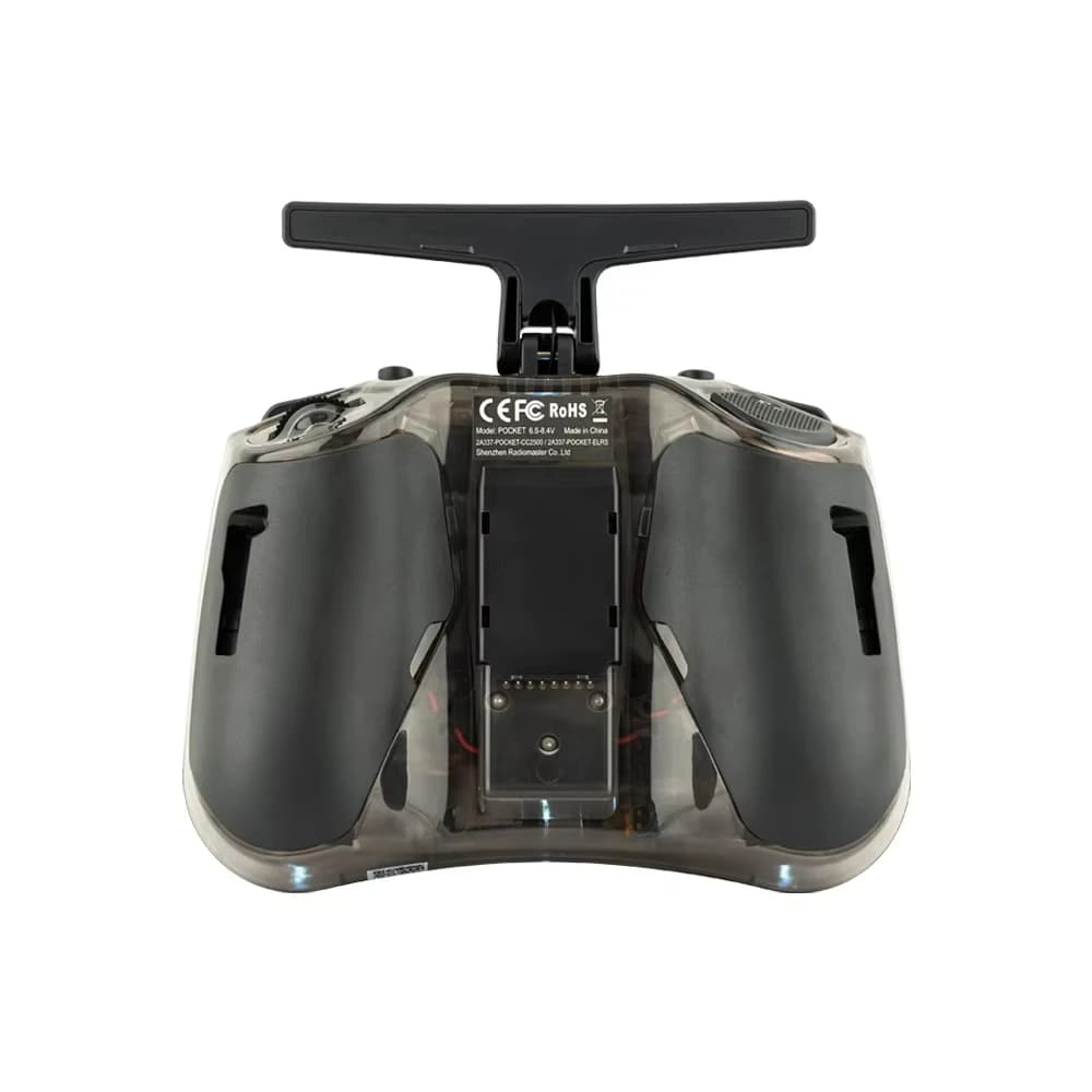 Radiomaster Pocket EdgeTX 2.4G Radio Controller FCC LBT (Mode2 Left-handed Throttle ) CC2500 / ELRS Hall Gimbal Transmitter 3