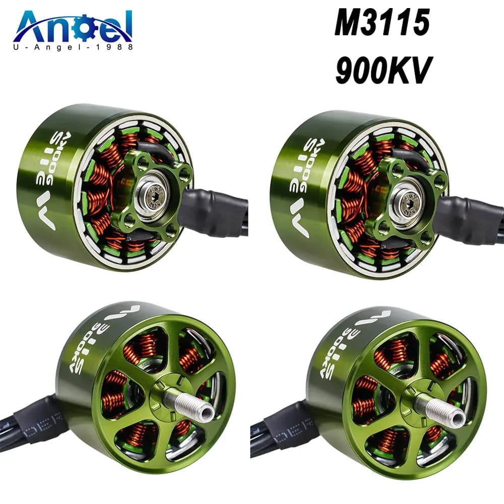 4 Pieces FLASHHOBBY Mars M3115 Brushless Motor 900KV 3-6S LiPo for FPV Freestyle Long Range DIY Parts