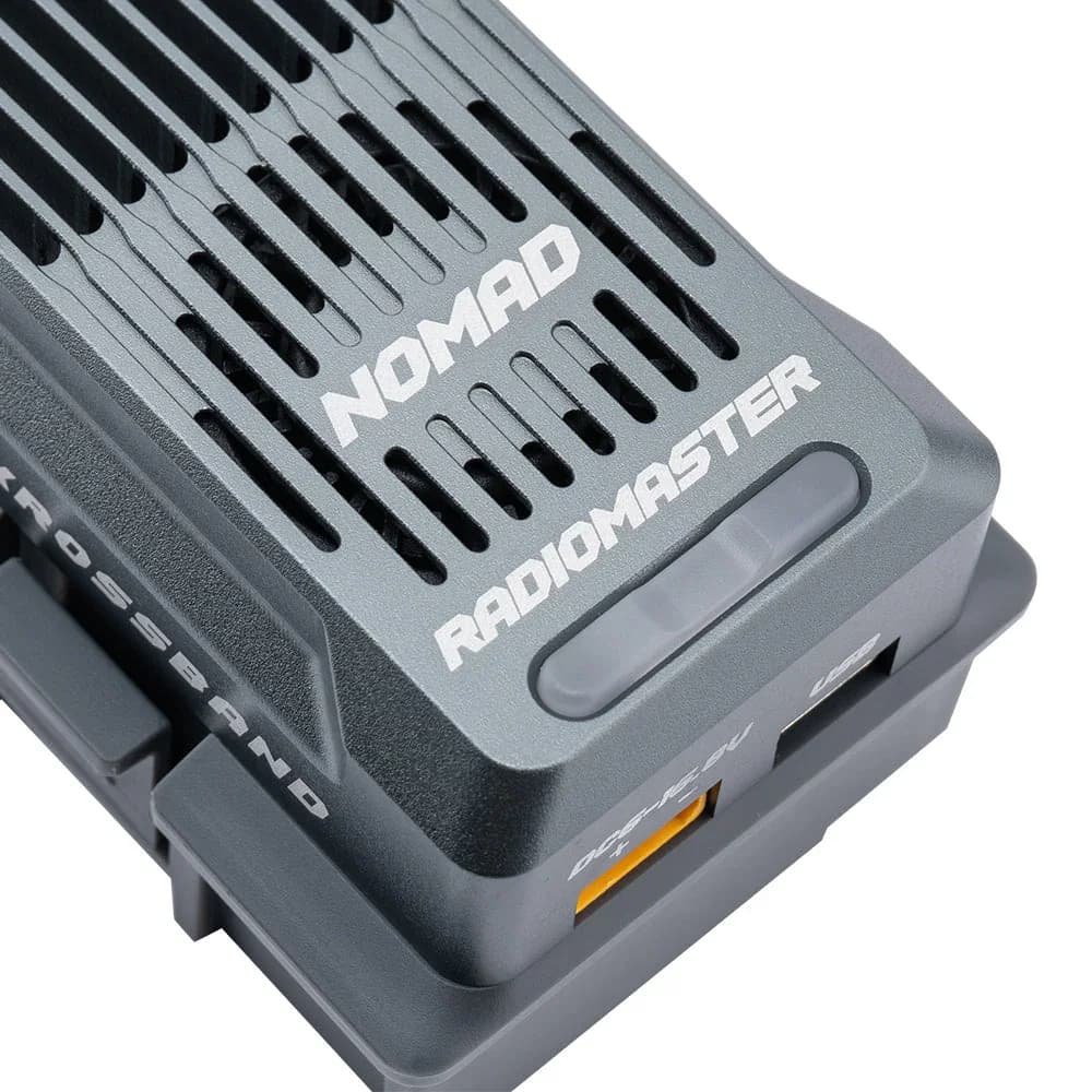 Radiomaster Nomad Dual Band Gemini Xrossband ExpressLRS Module Equipped with 2.4GHZ and 900MHZ Antennas Built-in RGB Light Strip 4