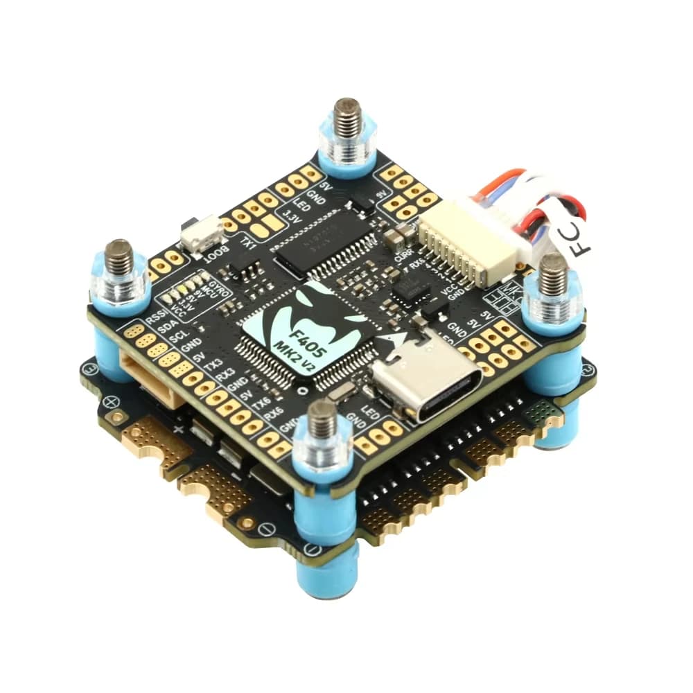 Diatone  MAMBA F405MK2 Betaflight Flight Controller w/F40 40A F50A 50A 3-6S DSHOT600 ESC for FPV Racing Drone RC Models 4