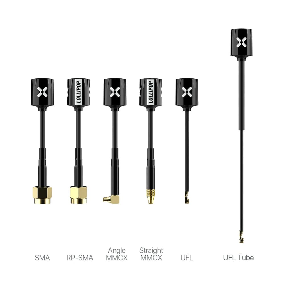 Upgraded Version Foxeer Antenna MICRO Lollipop V4 / V3 FPV Antenna 5.8G 2.3Dbi Omni RHCP SMA RPSMA UFL MMCX For FPV Racing Drone 3