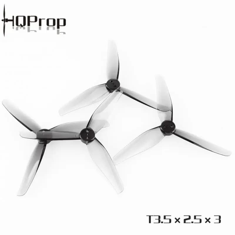 10Pairs HQProp T3.5X2.5X3 3.5inch Propeller 3525 1.5mm Shaft 3-Blade Props For iFlight iH3 RC DIY FPV Racing Drone HQ Prop 2