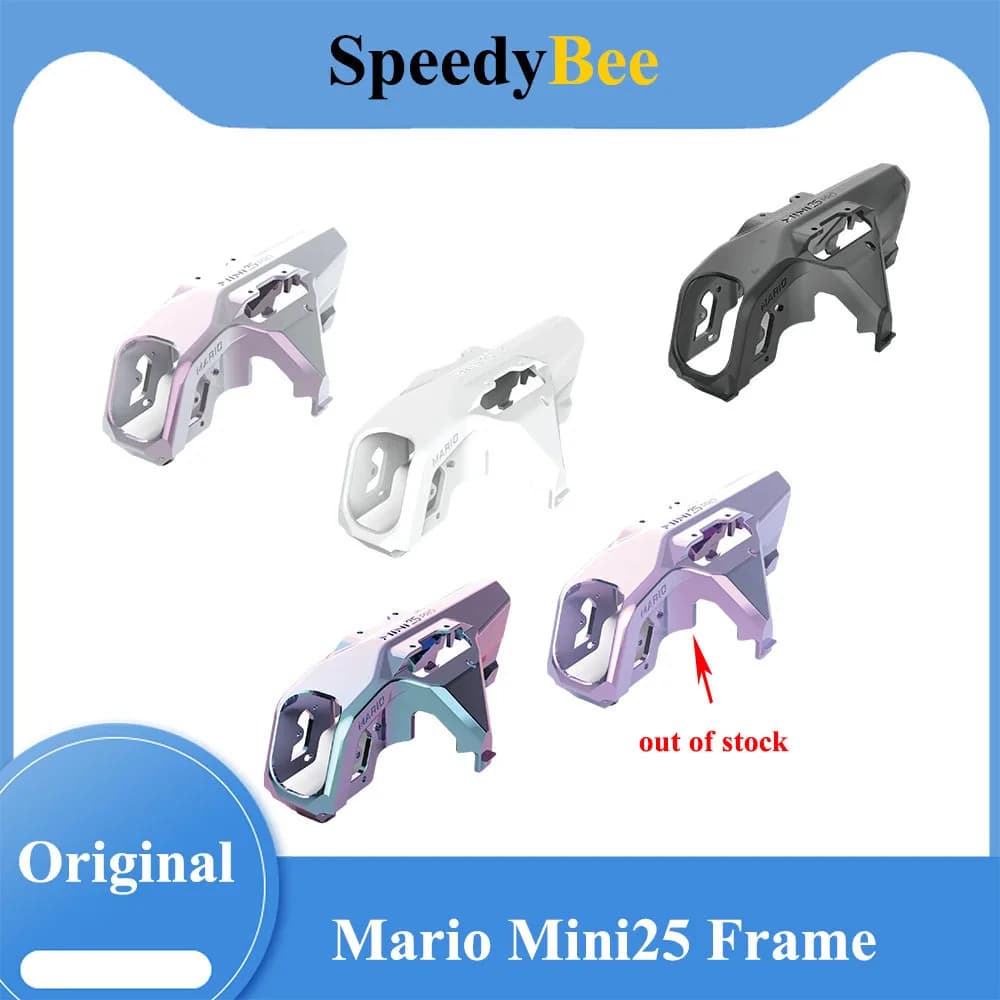 Original Speedybee Mario Mini25 Shell Body Frame DIY FPV Colorful Black Flash White Flash Purple