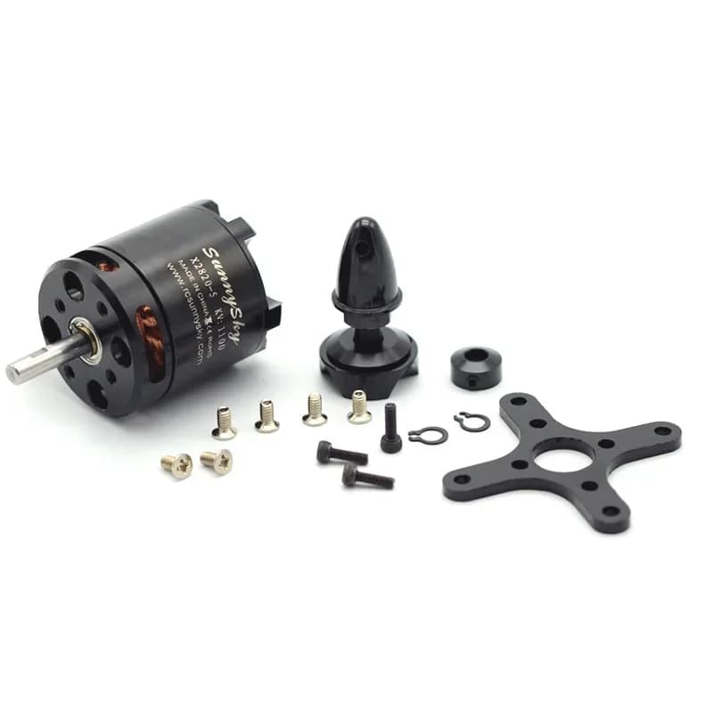 SUNNYSKY X2820 Series External Rotor Brushless Motor 800KV 920KV 1100KV 3~5S Lipo 5mm Shaft RC Fixed-wing Aircraft 6