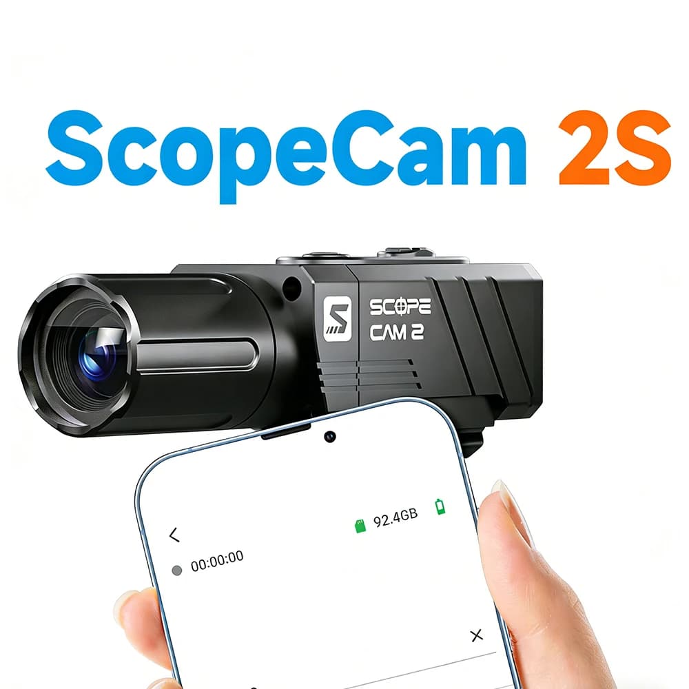 RunCam Run Cam ScopeCam 2S 35mm Lens Wi-Fi Setup 1080P HD Record Waterproof FPV Camera 6
