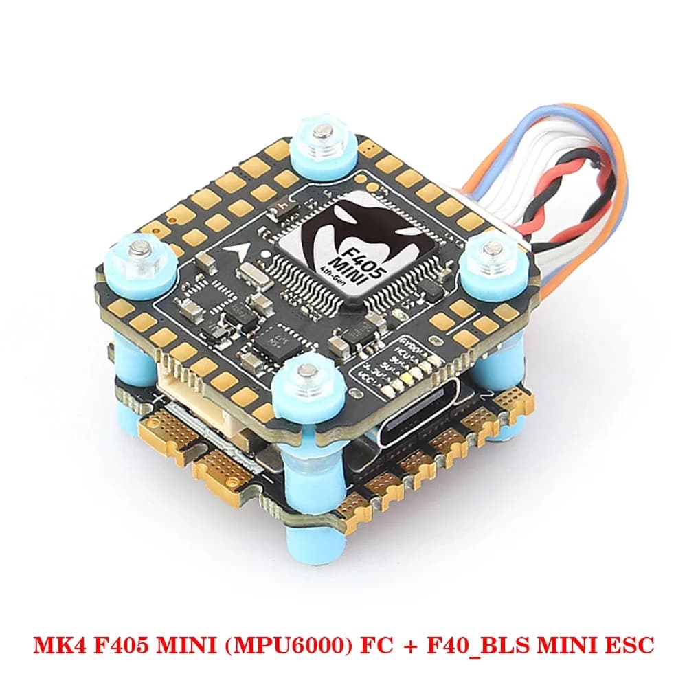 DIATONE MAMBA MK4 F405 MINI (MPU6000) Flight Controller W/ F30/ F40_BLS/ Reactor 44 ESC Dshot 300/600/1200 3-6S For RC FPV Drone 3