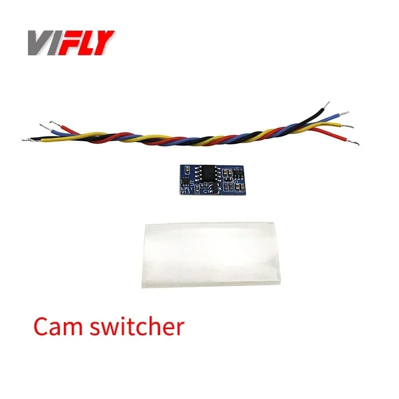 VIFLY Cam Switcher No Configuration Fast Switching Dual FPV Cameras By Taking Signal From Receivers 2