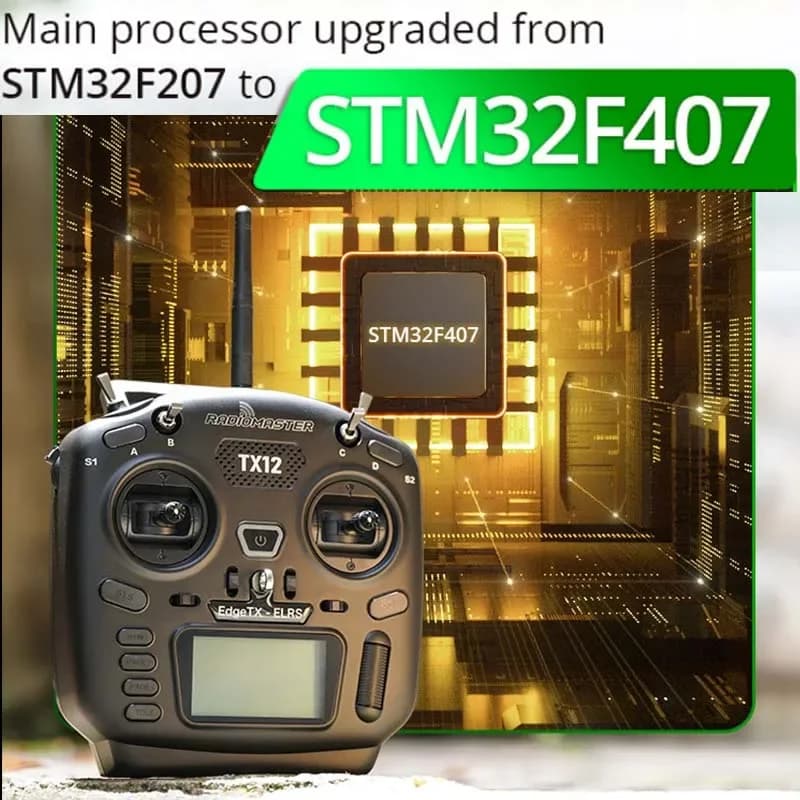 In stock RadioMaster TX12 MKII MK2 Mark 2 Radio ELRS/CC2500 EdgeTX OpenTX 16CH Multi-Module Compatible Radio Control Transmitter 3