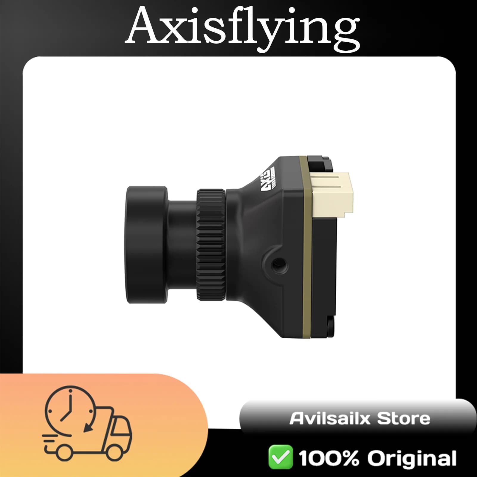 Axisflying NAJA FPV Camera 1500TVL with 4.0mm Lens | 16:9/4:3 Switchable | Vivid Color & Clear Night Vision