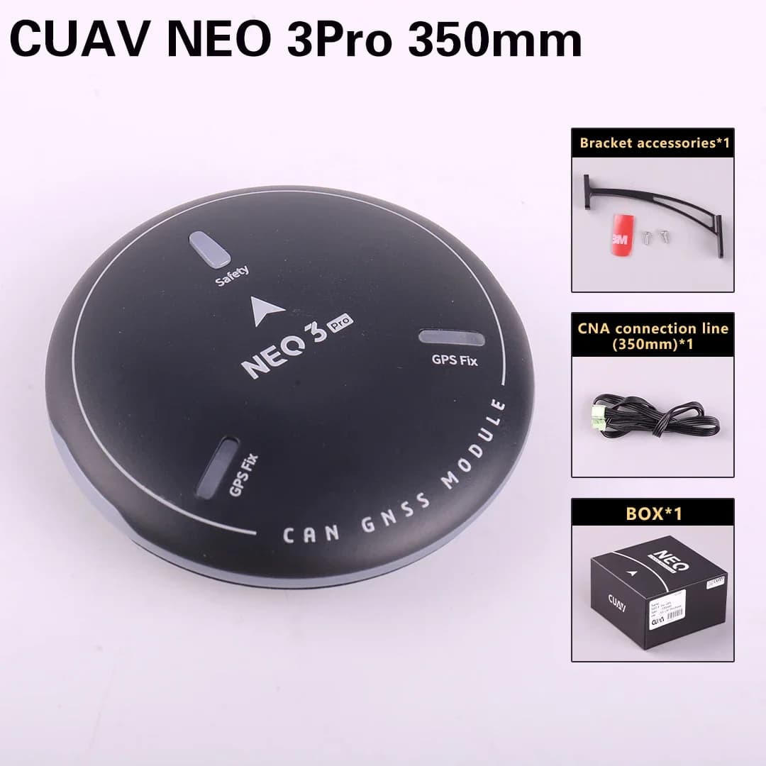 CUAV New NEO 3 PRO GNSS U-BLOX Module PIX Flight Controller Pixhawk With Ardupilot PX4 Open Source M9N GPS 6