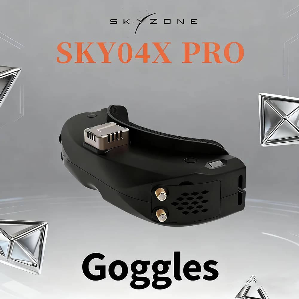 SKYZONE 04X PRO FPV Goggles 1920x1080 Full HD OLED Display with Head Tracker DVR Fan 5.8G 48CH Steadyview Receiver for FPV Drone 2