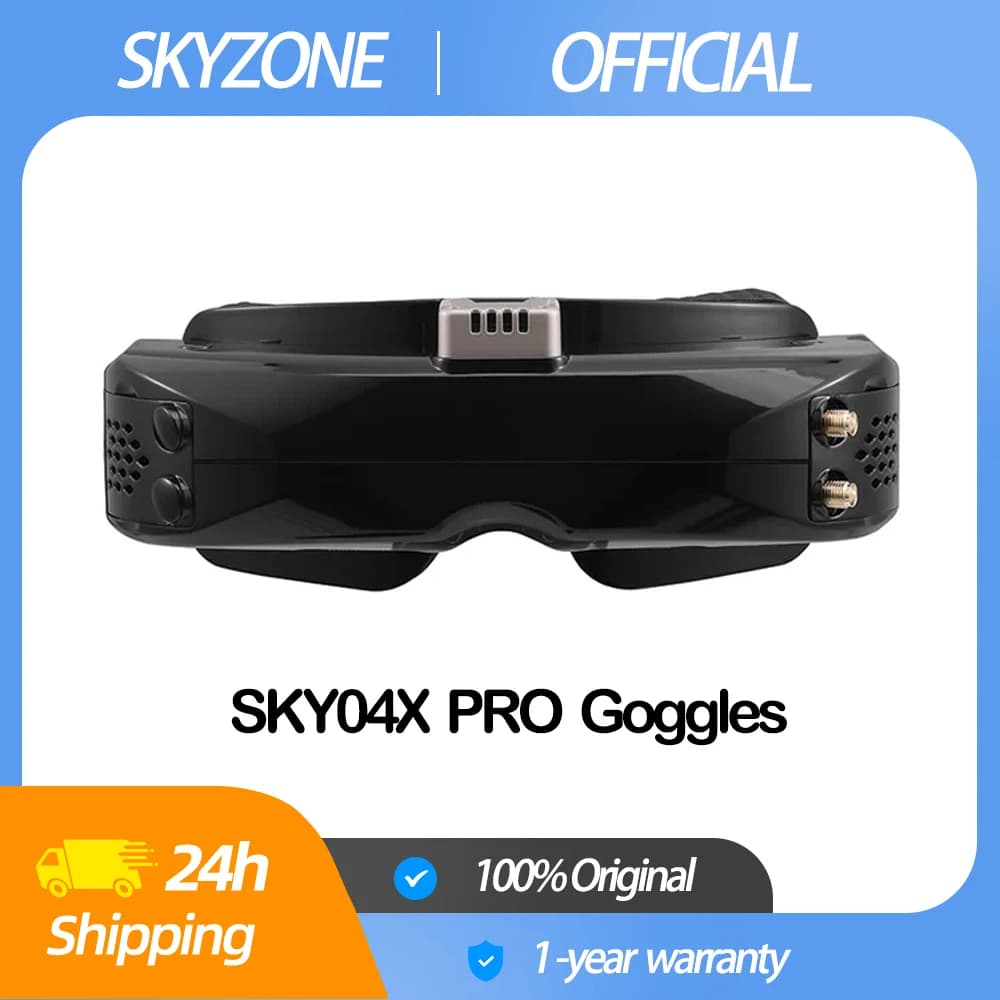 SKYZONE SKY04X PRO FPV Goggles 1920X1080 OLED 5.8G 48CH Steadyview Receiver DVR Head Tracker Fan for RC Airplane Racing Drones