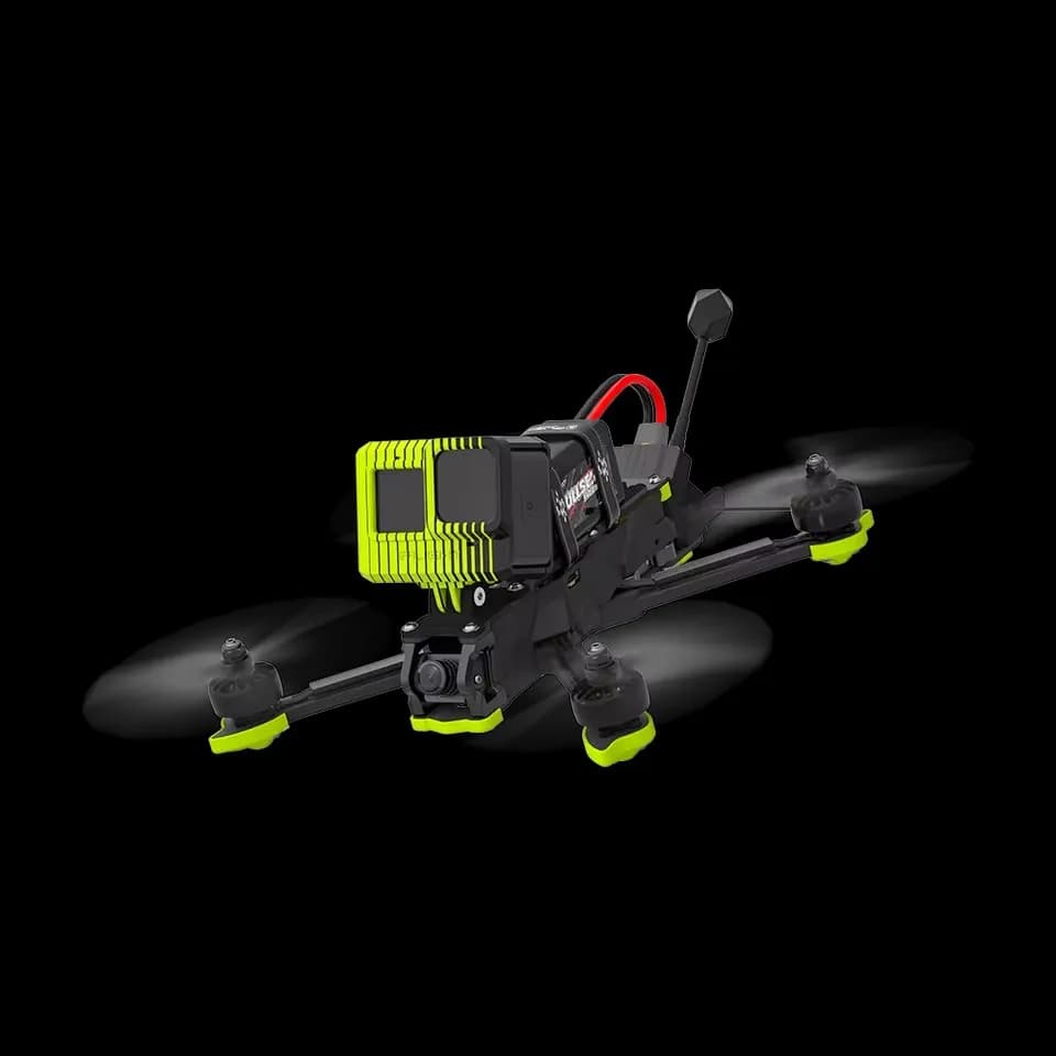 iFlight Nazgul XL5 ECO V1.1 6S Analog Drone BNF with BLITZ 5.8G 1.6W VTX  BLITZ ATF435 E55S Stack XING-E Pro 2207 1800KV Motors 2