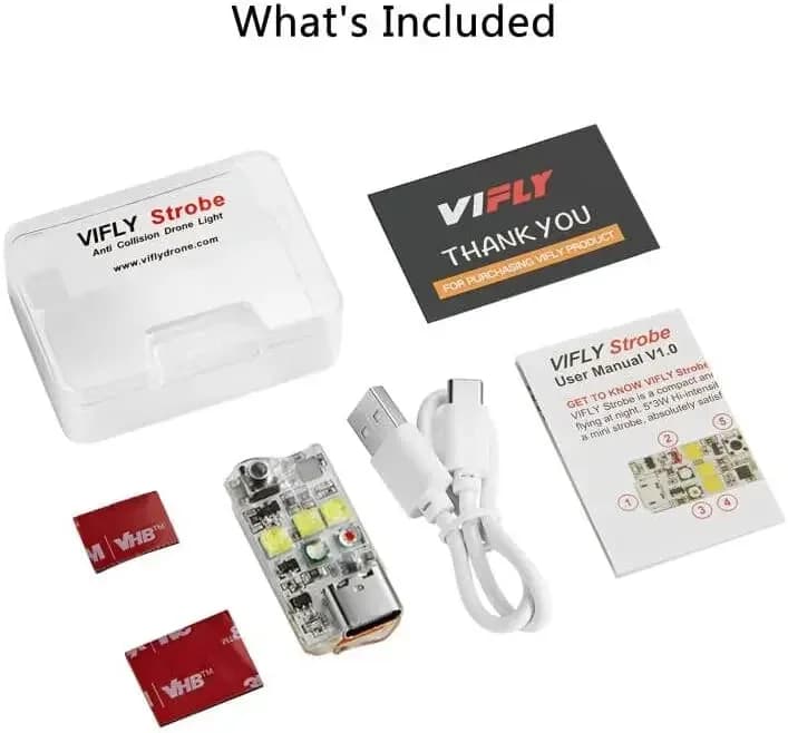 VIFLY Drone Strobe Light Anti Collision Light 5