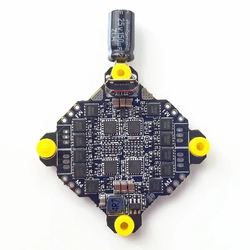DarwinFPV F411 AIO Flight Controller  Whoop Blheli_S Betaflight F4 15A OSD BEC BL_S 1-3S 4In1 ESC for RC Drone FPV Racing 4