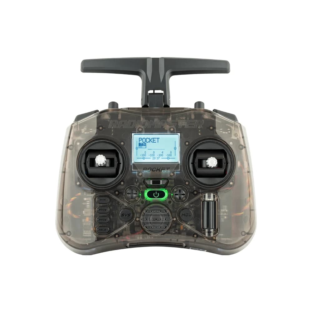 Radiomaster Pocket Hall Gimbal Transmitter Remote Control Portable Lightweight Built In LED Light Foldable Antenna 100% Original 2