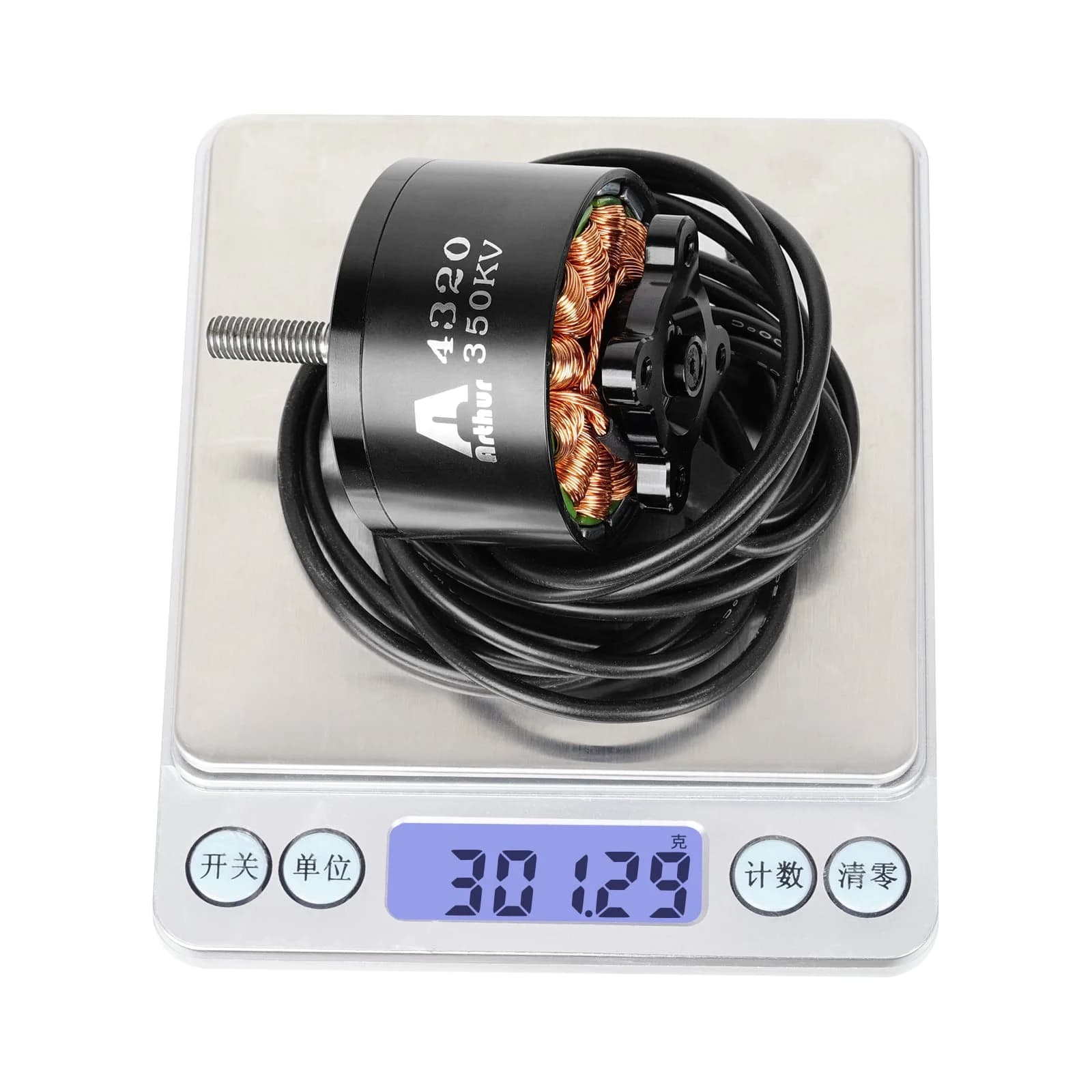 1/4PCS Flashhobby A4320 4320 350KV 6-12S High Speed Brushless Motor Long Range X-Class RC FPV Drone Motor 6