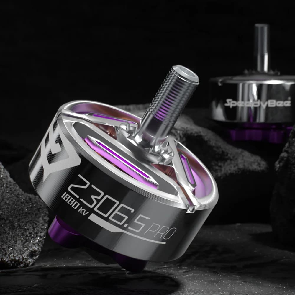 SpeedyBee BeeStorm 2306.5 PRO 1880KV Motor For Mario5 5 Inch FPV Drone - 4S 6S Brushless RC Quadcopter Racing Freestyle M 3