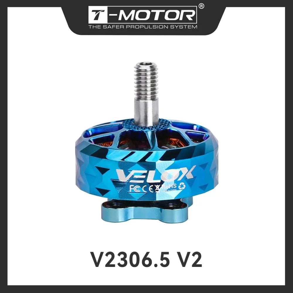 T-MOTOR T-Hobby V2306.5 V2 5" 4-6S KV1950/KV2550 Brushless Motor For Freestyle Fpv Racing Drone Motor Drones DIY Parts 4