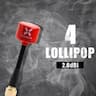 Lollipop 4 SMA Red