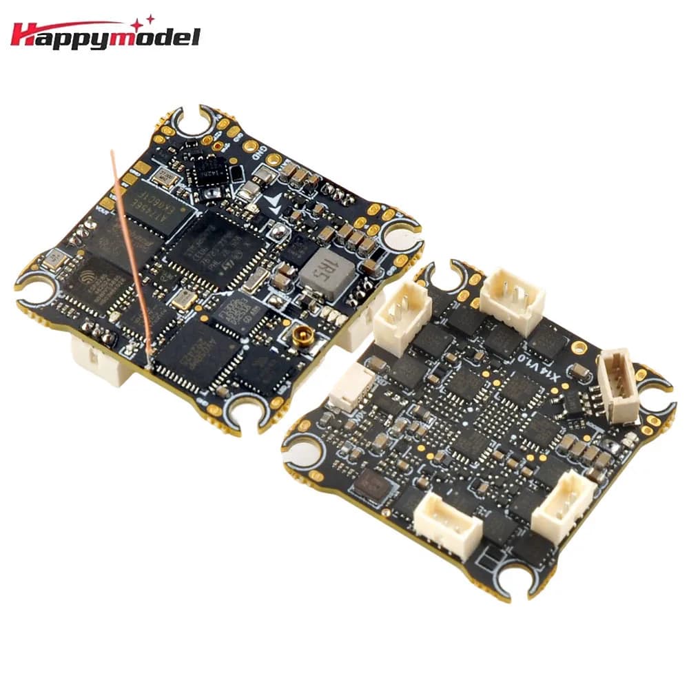 Happymodel X14 ELRS 5-IN-1 AIO Flight Controller Built-in 2.4G UART ELRS V3.0 and 400mw OPENVTX 3