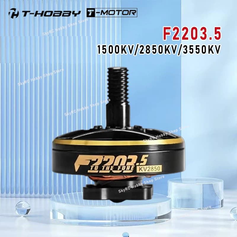 T-MOTOR T-HOBBY F2203.5 1500KV 6S 2850KV 3550KV 4-6S Brushless Outer Runner Motor For FPV Freestyle Version Quadrocopter