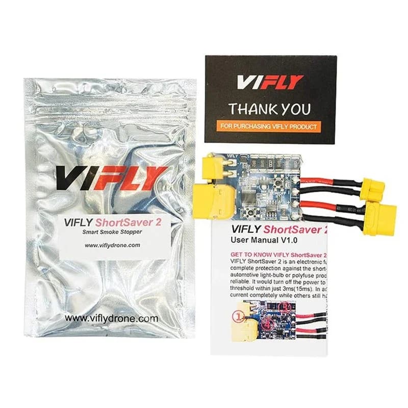 VIFLY ShortSaver2 ShortSaver V2 Smart Smoke Stopper Power Button Switch Electronic Fuse To Prevent Short-Circuit Over-Current 4