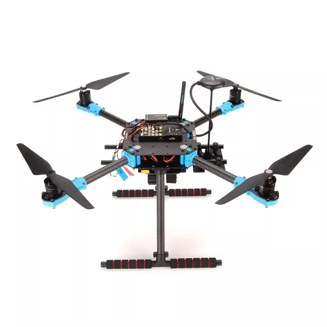 Holybro X500 V2 ARF Kit & Pixhawk 6X 6C Flight Controller & M10N & 433 915MHz 4-axis Drone Power Kit 2