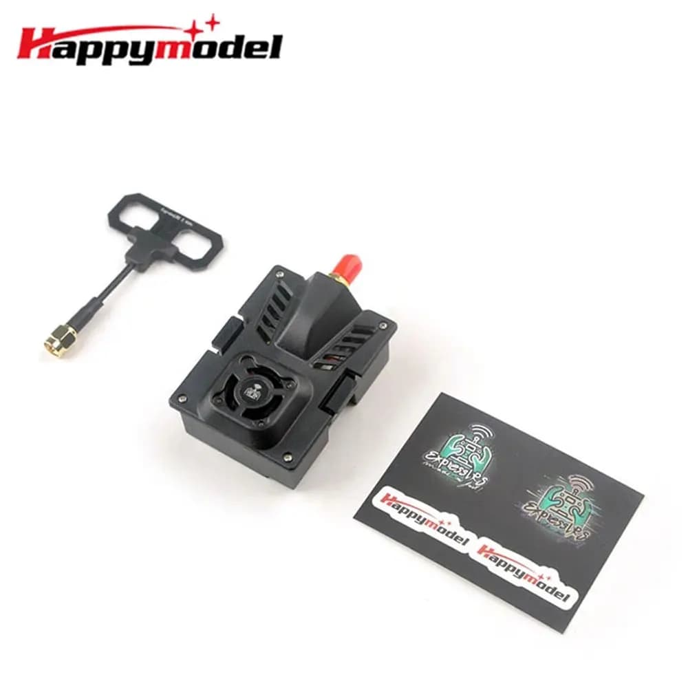 HappyModel ES24TX Pro 1000mW 2.4G ExpressLRS ELRS Micro TX Module with Cooling Fan RGB LED Module for RC Airplane FPV Drone 5