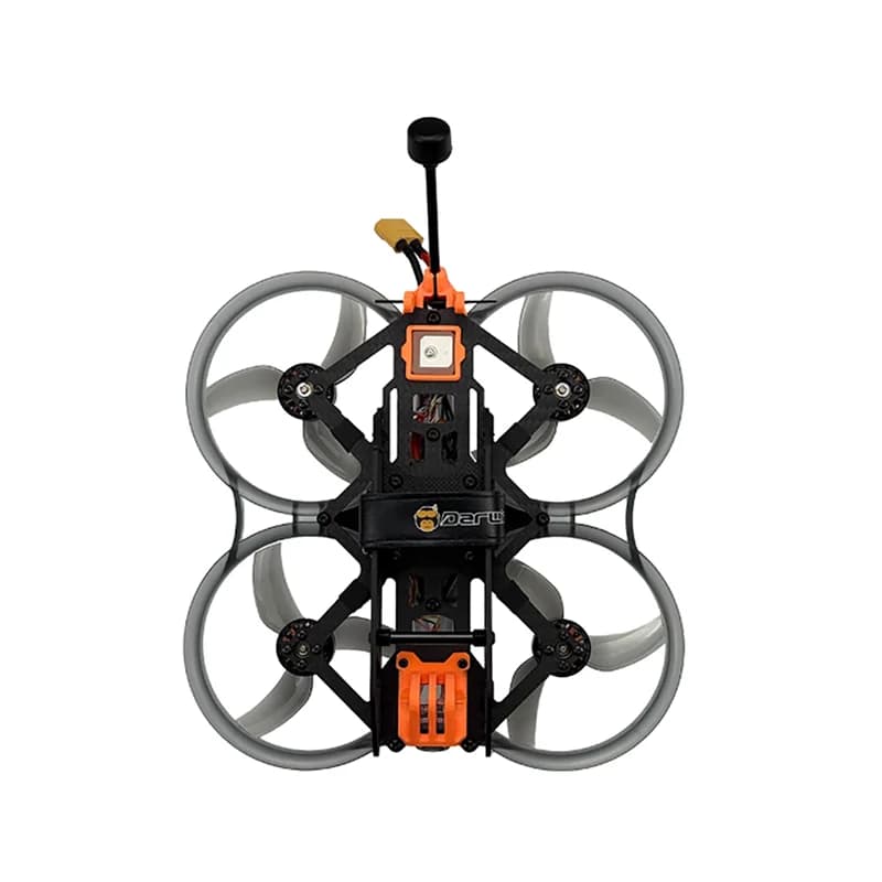 DarwinFPV HULK-III Mini IP67 Waterproof FPV Drone with 4K/1080P HD Camera, Long Endurance Battery, RC Quadcopter (Excludes O4 Pr 3