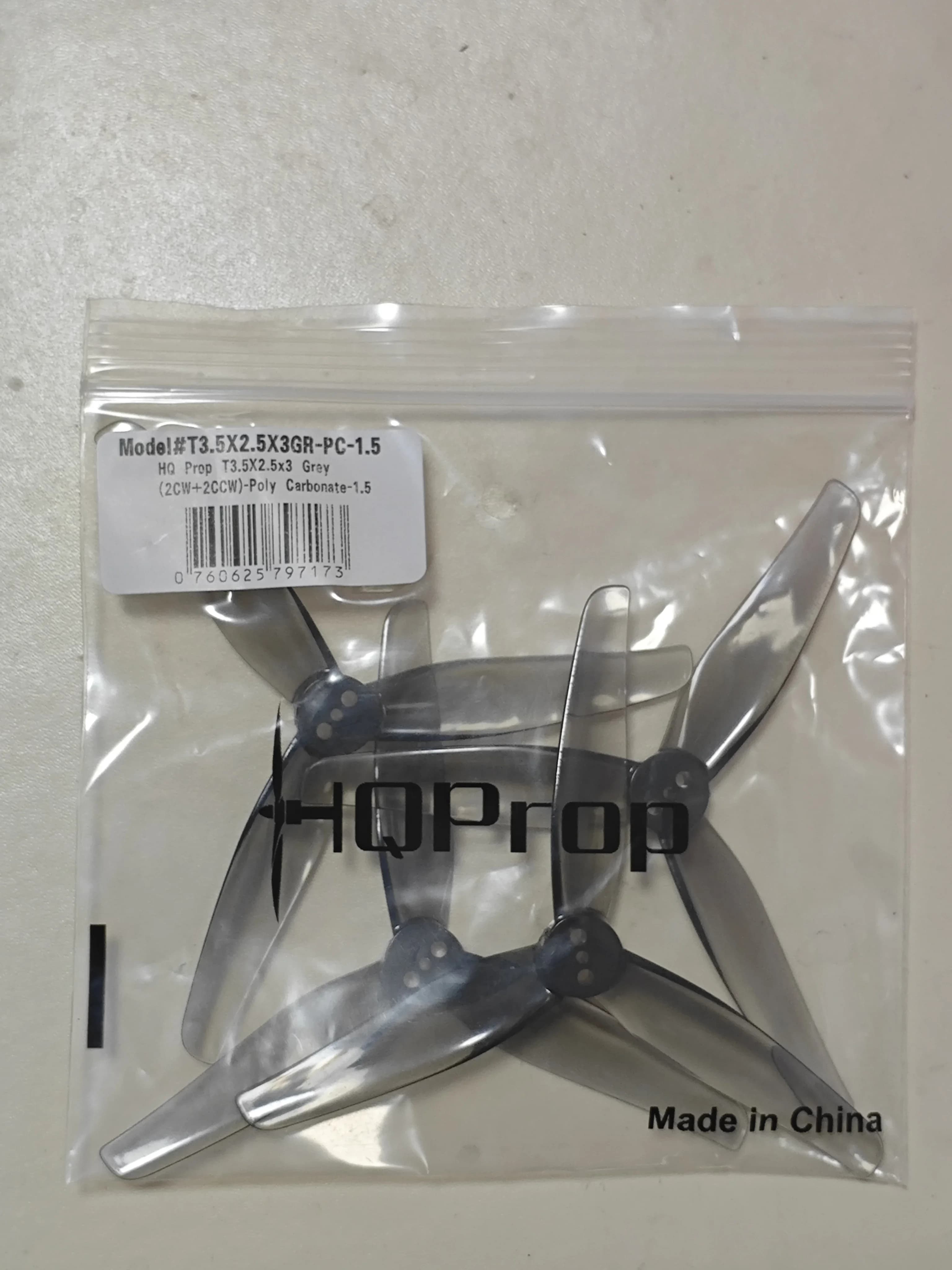 10Pairs HQProp T3.5X2.5X3 3.5inch Propeller 3525 1.5mm Shaft 3-Blade Props For iFlight iH3 RC DIY FPV Racing Drone HQ Prop 5