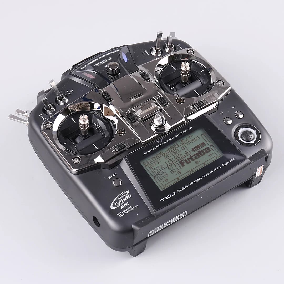 Original Futaba T10J 10J with R3008SB Receive 10 Channel 2.4GHz Radio System for RC Helicopt for R/C Model 4