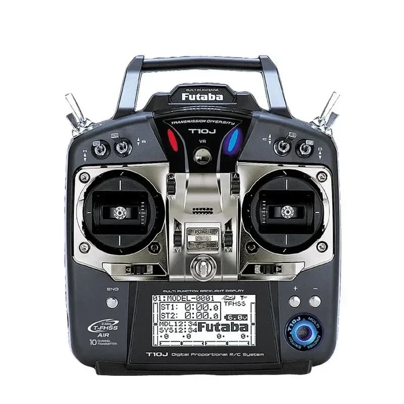 FUTABA T10J 10-channel Remote Control Set R3008SB Receiver 2.4GHz Radio System for RC Helicopter Multicopter