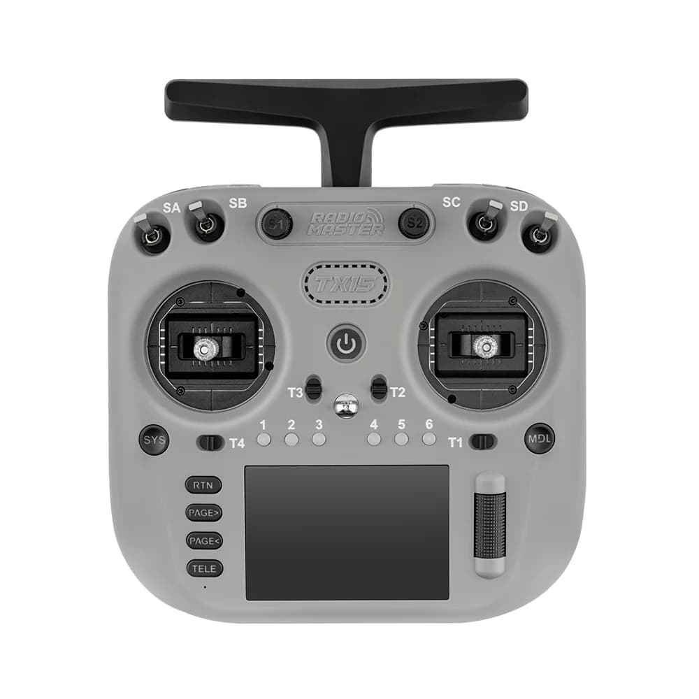 Radiomaster TX15 16ch 3.5inch IPS Touchscreen V5.0 Hall Gimbals Radio Controller ExpressLRS Built-in Gyro Microphone 2