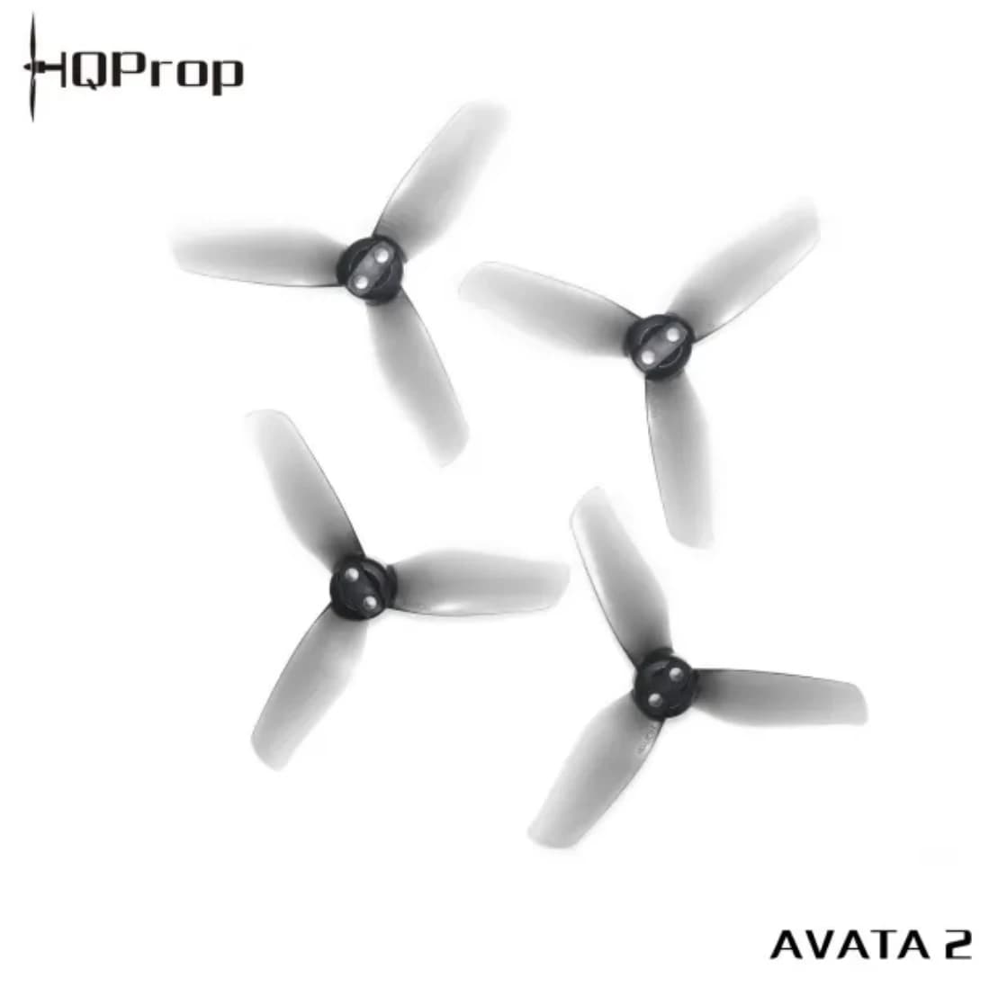 HqProp 3X3X3 Propeller 3Inch 3-Blade Prop Grey Poly Carbonate compatible DJI Avata 2 FPV Drone Parts 4